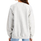 Junk Food Women's Cotton Budweiser Graphic Sweatshirt Gray Size Medium