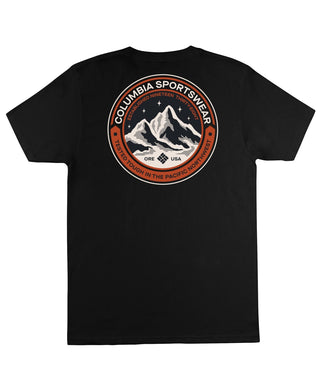 Columbia Men's Scraper Short Sleeve T-shirt Size Black Large