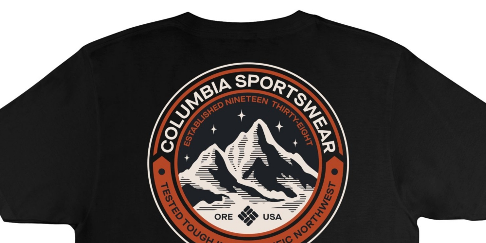Columbia Men's Scraper Short Sleeve T-shirt Size Black Large
