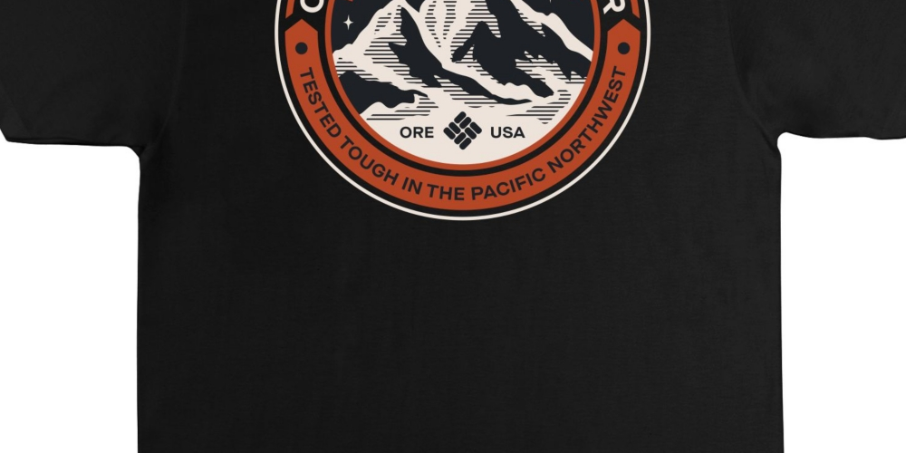 Columbia Men's Scraper Short Sleeve T-shirt Size Black Large