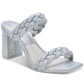 Dolce Vita Women's Paily Pride Braided Sandal Gray Size 8 M