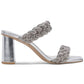 Dolce Vita Women's Paily Embellished Sandal Blue Size 8.5 M