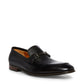 Steve Madden Men's Aahron Leather Loafer Black Size 8 M