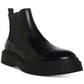 Steve Madden Men's Goring Comfort Aillem Round Toe Wedge Boots Black