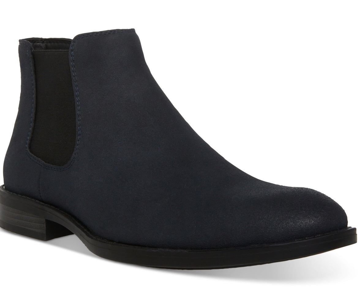 Madden Girl Men's Maxxin Mid Height Chelsea Boot Blue Size 9.5
