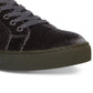 Steve Madden Men's Yali Velvet Low Top Sneaker Gray Size 9.5