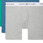 Tommy Hilfiger Men's 3 Pk Classic Cotton Boxer Briefs Green Size Large