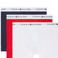 Tommy Hilfiger Men's 3 Pk Classic Cotton Boxer Briefs Red Size X-Large