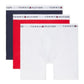 Tommy Hilfiger Men's 3 Pk Classic Cotton Boxer Briefs Red Size X-Large