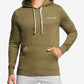 Tommy Hilfiger Men's Modern Essentials Brushed Back Fleece Lounge Hoodie Green Size Medium