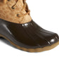 Sperry Women's Saltwater Duck Booties Brown Size 7.5 M