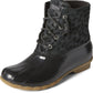 Sperry Women's Saltwater Duck Booties Black Size 7 M