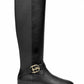 Coach Women's Farrah Leather Boots Black Size 7 B