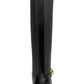 Coach Women's Farrah Leather Boots Black Size 7 B