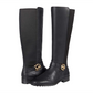 Coach Women's Farrah Leather Boots Black Size 7 B