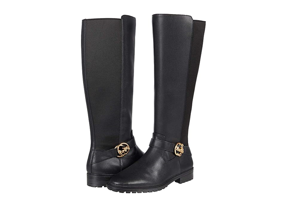 Coach Women's Farrah Leather Boots Black Size 7 B