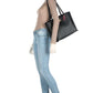 Coach Women's Polished Pebble Leather Willow Tote Black Size Regular
