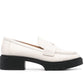 Coach Women's Leah Leather Loafer White Size 8 B
