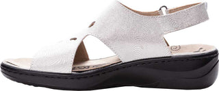 Propet Women's Gabbie Open Toe Sandals Gray Size 9