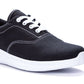Propet Women's Flicker Sneaker Black Size 8