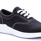 Propet Women's Flicker Sneaker Black Size 8