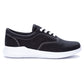Propet Women's Flicker Sneaker Black Size 6