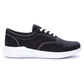 Propet Women's Flicker Sneaker Black Size 8.5