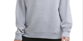 Calvin Klein Women's Fleece Sweatshirt Gray Size X-Large