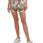 Calvin Klein Women's Printed Shorts Yellow Size Large