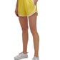 Calvin Klein Women's Perforated Shorts Yellow Size Large