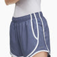Calvin Klein Women's Perforated Shorts Gray Size X-Large