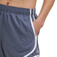 Calvin Klein Women's Perforated Shorts Gray Size Large