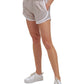 Calvin Klein Women's Performance Stretch Pocketed Active Wear Shorts Brown Size Medium