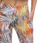 Calvin Klein Women's Printed High Waist Length Leggings Brown Size Large