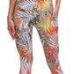 Calvin Klein Women's Performance Printed High Waist Leggings Brown Size Medium
