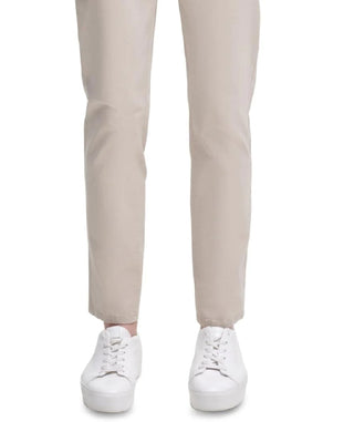 Calvin Klein Women's Stretch Cotton Twill Pants Brown Size 2