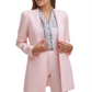 Calvin Klein Women's Open Front Topper Jacket Pink Size 2 Petite