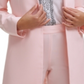 Calvin Klein Women's Open Front Topper Jacket Pink Size 2 Petite