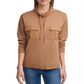Calvin Klein Women's Funnel Neck Sweater Brown Size Medium