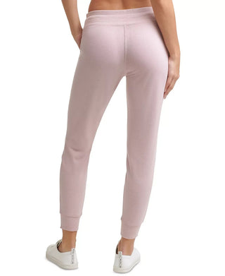 Calvin Klein Women's Performance Fleece Lined Sweatpant Jogger Pink Size Large