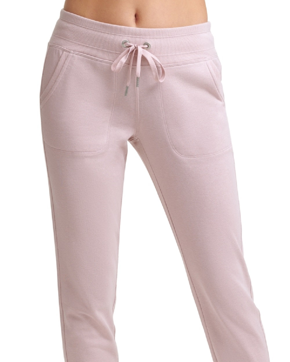 Calvin Klein Women's Fleece Lined Sweatpant Jogger Pink Size Medium
