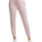 Calvin Klein Women's Fleece Lined Sweatpant Jogger Pink Size Medium