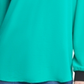 Calvin Klein Women's V Neck Solid Top Green Size Medium
