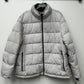 Calvin Klein Men's Puffer With Set Bib Detail White Size XX-Large