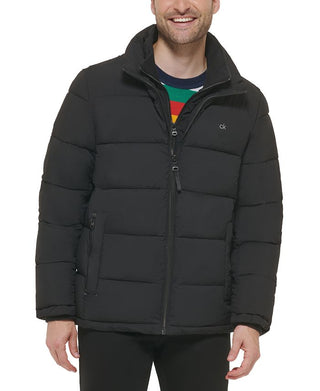 Calvin Klein Men's Puffer Jacket Black Size Large