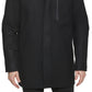 Calvin Klein Men s Classic Wool Overcoat Black Size Small