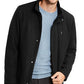 Calvin Klein Men's Classic Wool Overcoat Black Size XL
