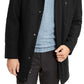 Calvin Klein Men's Classic Wool Overcoat Black Size XL