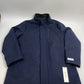 Calvin Klein Men's Classic Wool Overcoat Blue Size L