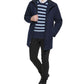 Calvin Klein Men's Classic Wool Overcoat Black Size S
